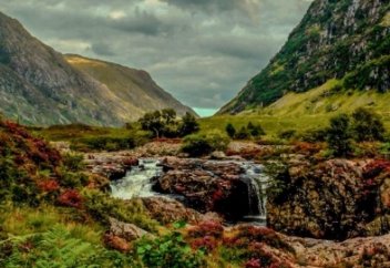 Природа Шотландии. Glencoe. Scotland.