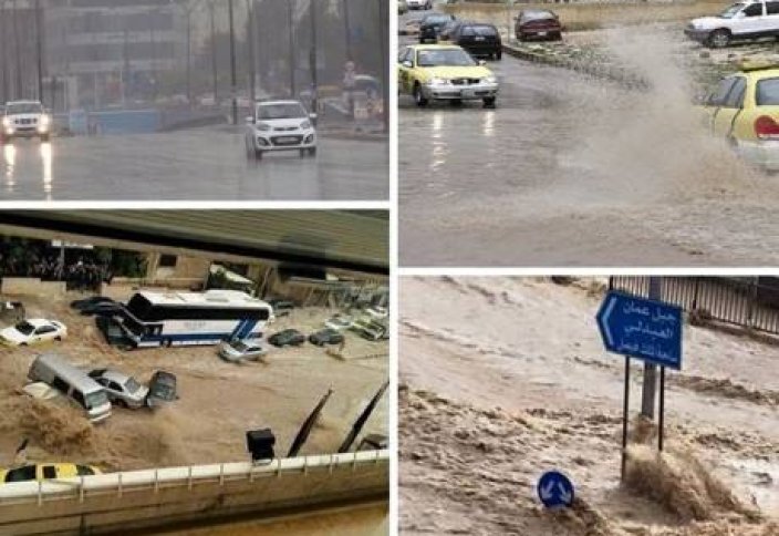 Разное: Разбушевавшееся Мертвое море утопило школьный автобус с детьми (ВИДЕО)