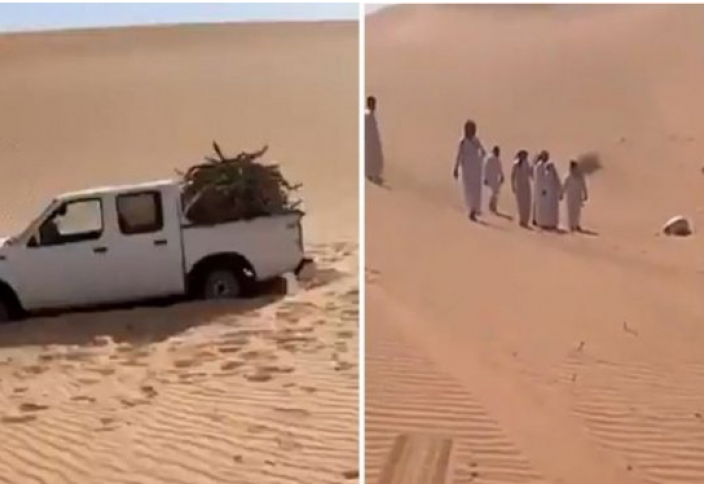 Разные: В пустыне нашли тело пропавшего мужчины, который умер в положении саджда