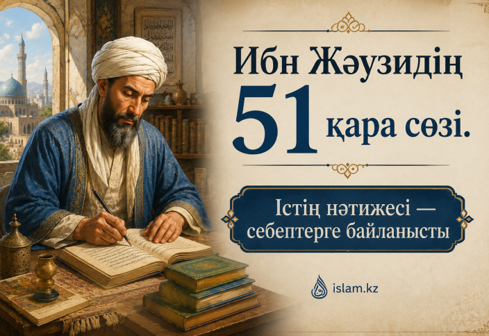 Ибн Жәузидің 51 қара сөзі. Істің нәтижесі — себептерге байланысты