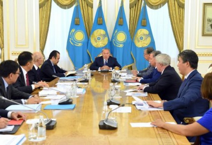 Назарбаев об экономической ситуации в стране