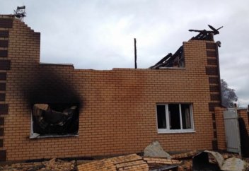 Под Тулой сожгли молельный дом