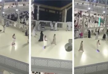 Таваф на сегвее…тысячи просмотров и неоднозначные мнения (видео)