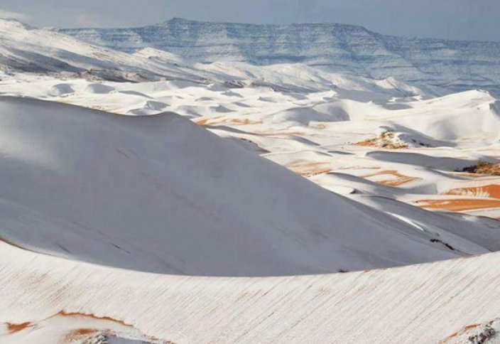 Эксперты: ежегодный снег в Сахаре – предвестник глобального потепления