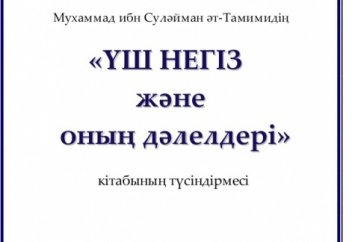 Уаһабилік-сәләфизмнің  ақида мәселесінде өте маңызды болған  «ҮШ НЕГІЗ» кітабының толық сыйпаттамасы.