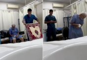 «Мен намаз оқығым келеді»: емханада қарт пациент медицина қызметкеріне имам болды