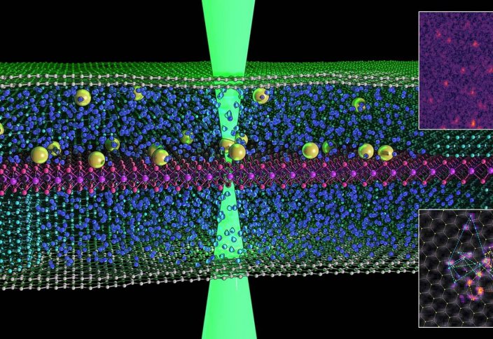 Физиктер сұйықтықта жүзетін жеке атомдарды алғаш рет таспаға тартып алды (видео)