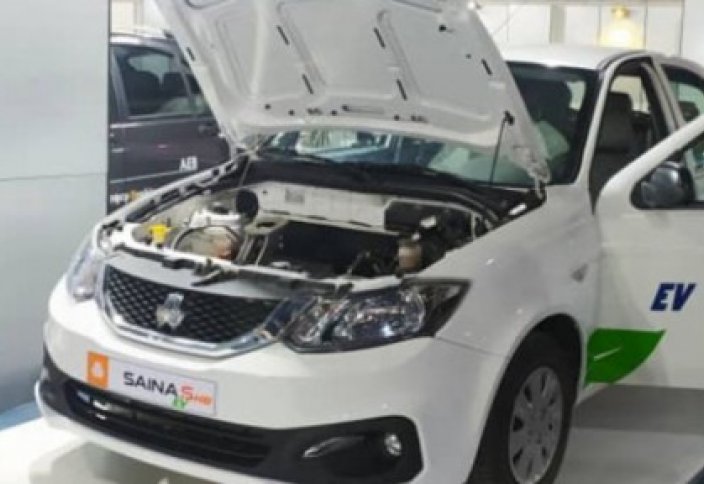 В Иране представлен электромобиль Saina