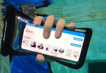 Cу астында хабарлама жіберуге болатын мессенджер жасалды (видео)