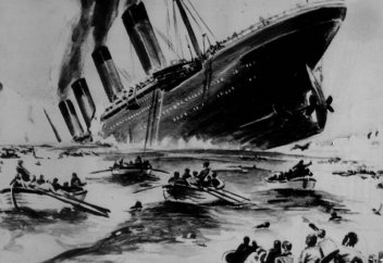 Алып Титаниктің ақыры