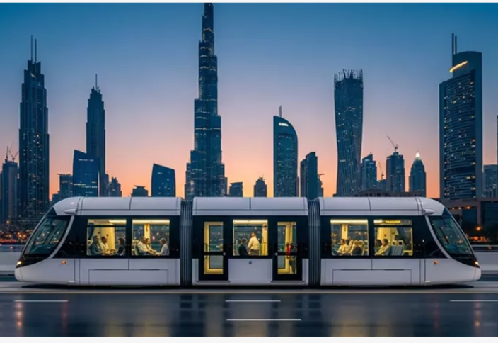 На улицах Дубая появится безрельсовый трамвай