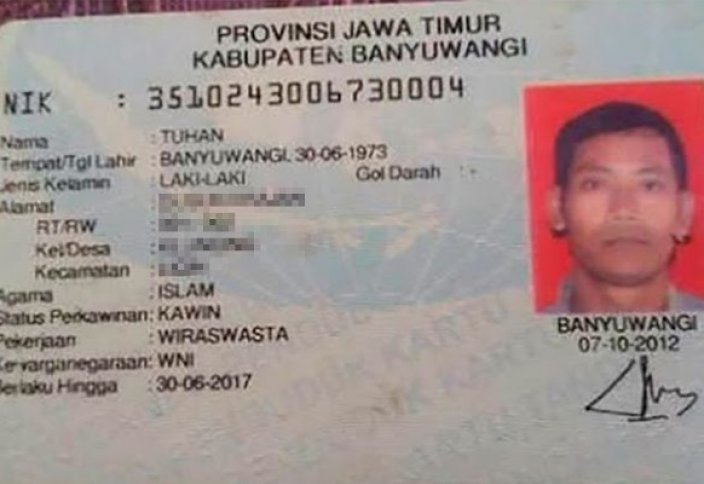 Мусульманин по имени «Аллах» отказывается от смены имени