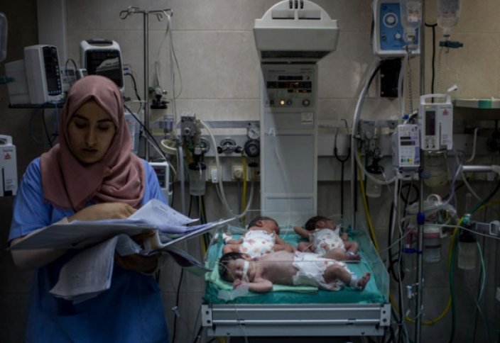 Житель Газы назвал своих новорожденных тройняшек «Иерусалим - Столица Палестины»