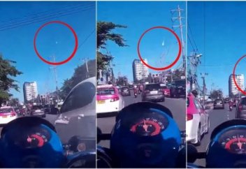 Метеоритке ұқсас зат құлады (видео)