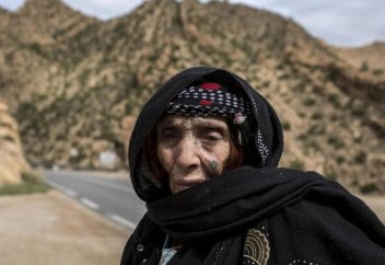 Традиционные женские татуировки амазигов, бедуинов и курдов