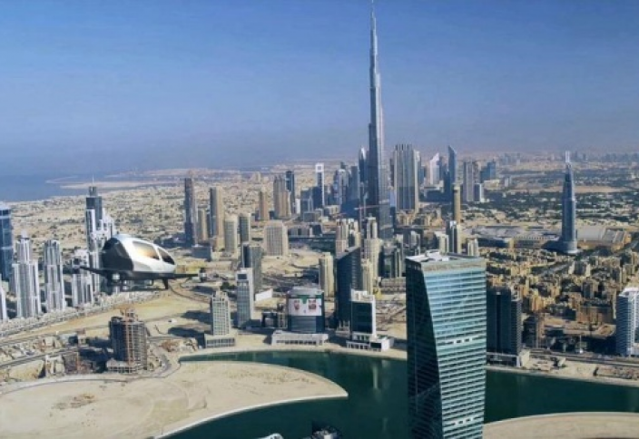 В ОАЭ появятся парковки для воздушного такси