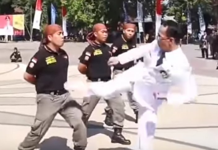 Мэр-мусульманин побил полицейских с благой целью (ВИДЕО)