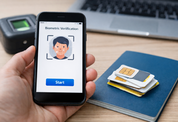 В Казахстане вводится обязательная биометрия при активации SIM-карт