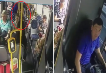 Поступок водителя автобуса в Алматы растрогал Казнет (видео)