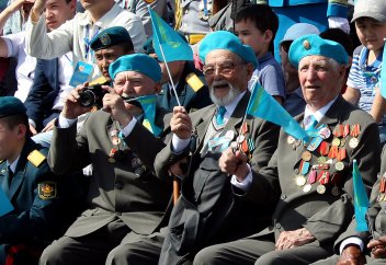 70-летие Победы отпраздновали в Астане
