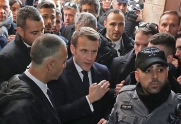 Разное: Макрон выгнал израильских силовиков из христианского храма (ВИДЕО)