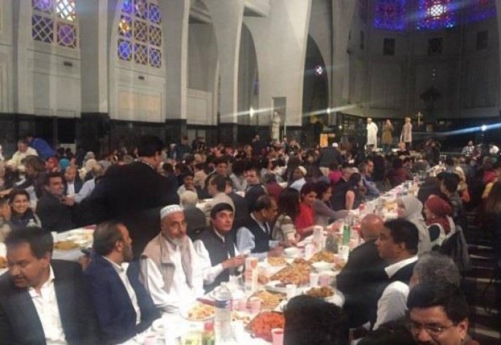 В Бельгии христиане организовали ифтар для мусульман