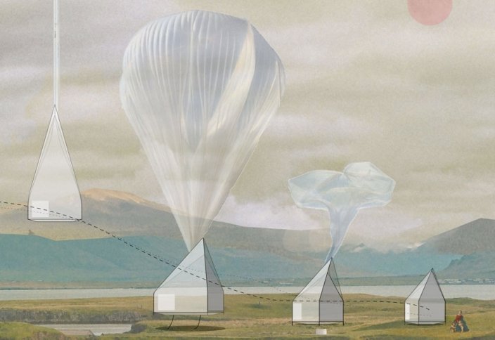 Разное: В Великобритании придумали летающие дома