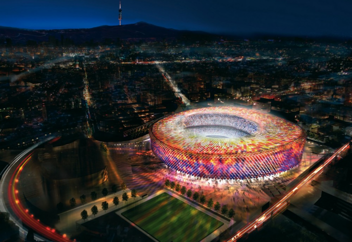 Испания заплатит туркам почти €1 млрд за реконструкцию стадиона в Барселоне