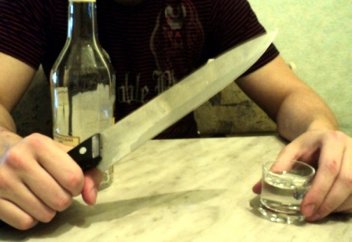 Алкоголь и смерть идут одной дорогой