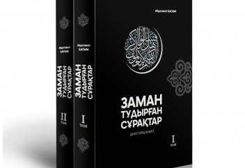 Абдусамат Қасымның «ЗАМАН ТУДЫРҒАН СҰРАҚТАР» атты еңбегі жарық көрді