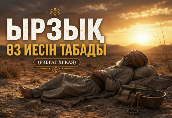 Ырзық өз иесін табады (ғибрат хикая)