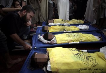 Газада 4 бала израил снарядынан қаза тапты