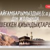 Пайғамбарымыздың (с.а.у.) дін жолында шеккен қиындықтары