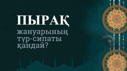 Пайғамбарымыздың миғраж түні мінген "Пырақ" жануарының түр-сипаты қандай?