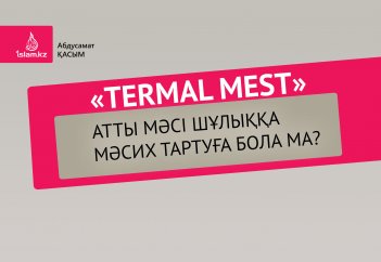 «Тermal mest» атты мәсі шұлыққа мәсих тартуға бола ма?