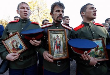 Казаки против мечети