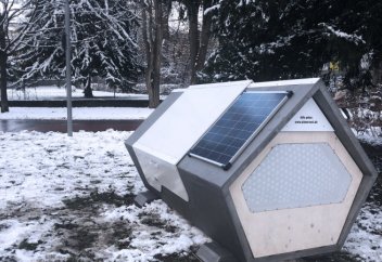 Разные: Капсулы для ночлега бездомных устанавливают в Германии (фото)
