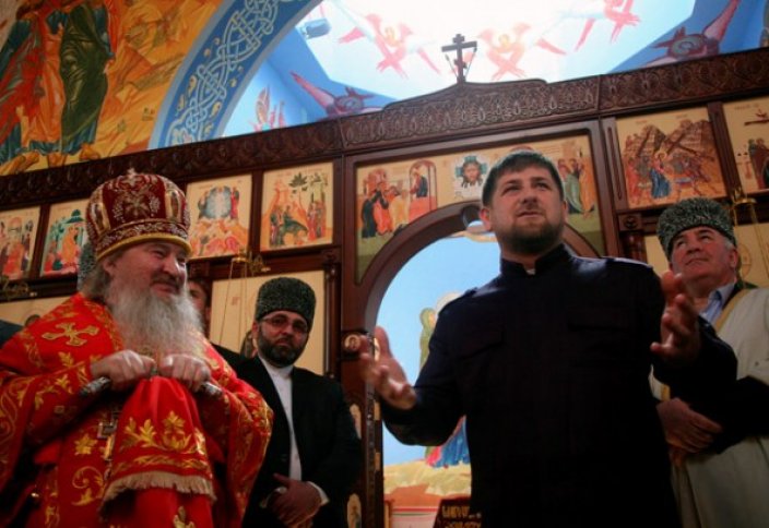 Рамзан Кадыров открыл новый православный храм