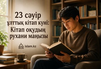 23 сәуір ұлттық кітап күні: Кітап оқудың рухани маңызы