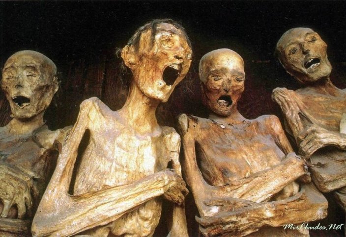 Разные: Компьютерная томография раскрыла тайну «кричащей» мумии