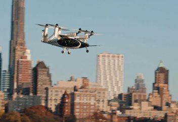 Нью-Йоркте ұшатын такси пайда болды (видео)