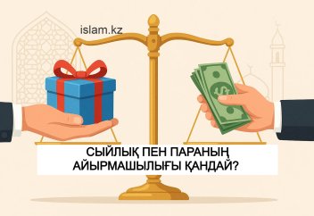 Дінде сыйлық пен параның айырмашылығы қандай? Аражігін қалай ажыратуға болады?