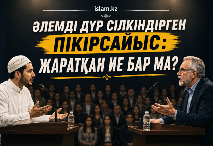 Әлемді дүр сілкіндірген пікірсайыс: Жаратқан Ие бар ма?