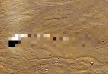 Загадочный объект обнаружили на поверхности Марса (фото+видео)