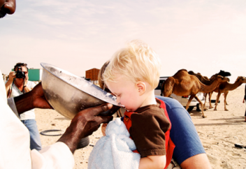 Түйе сүтінен балалар тағамы жасалды