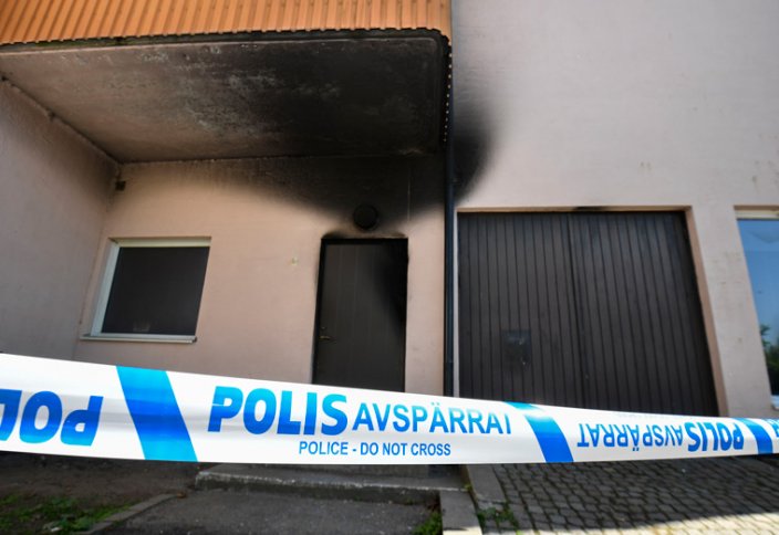 На юге Швеции подожгли мечеть