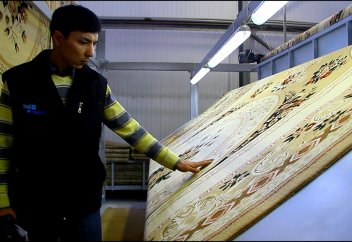 Қазақстандық кілем шетел нарығына шығарылуда (ФОТО)