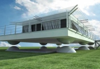 Жапонияда жер қозғалғанда өздігінен көтеріліп кететін үйлер салынып жатыр