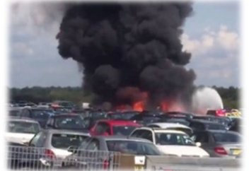 Взрыв…гибель семьи Бен Ладена (видео)