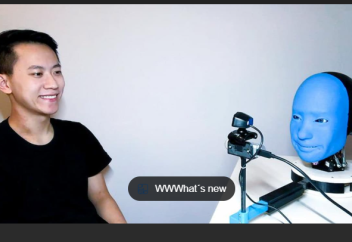 Адамнан (эмоциясы) айнымайтын робот құрастырылды (видео)